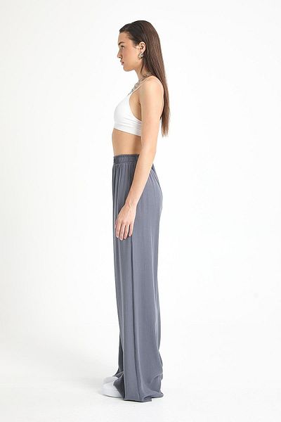 minaaise Anthracite Modal Fabric Pants Kimono Bottom/Top Set 29199