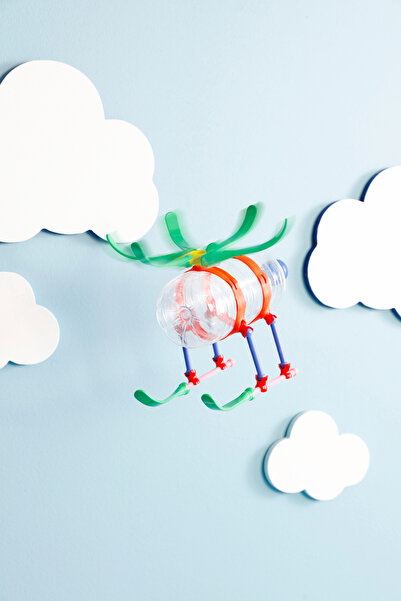 Toyi Educational and creative STEM toy, 6 years +, 92 building pieces Inventions, TOYI® kit