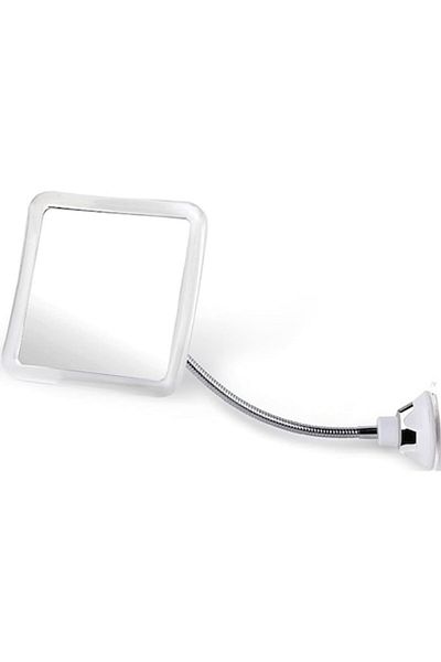 LIHAO Flexible Bathroom Mirror, Adjustable with 360° Rotation, 6.3 x 6.3