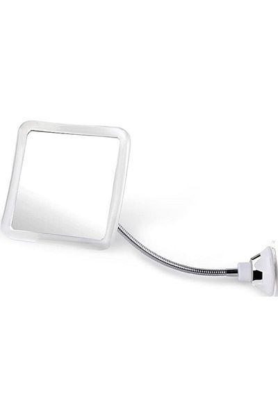 LIHAO Flexible Bathroom Mirror, Adjustable with 360° Rotation, 6.3 x 6.3