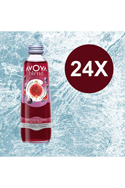 AVOYA Blend İncir ve Lavanta Aromalı Maden Suyu 24x250 ML