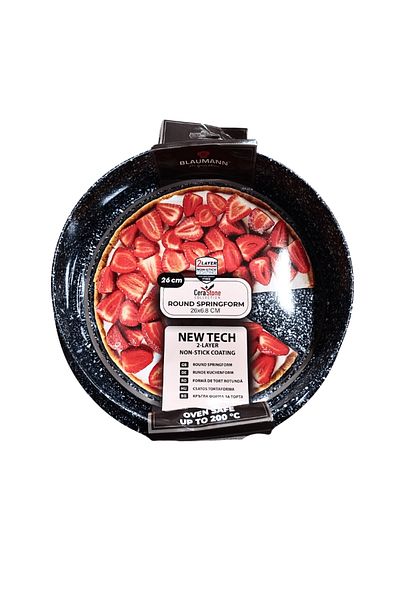 Blaumann Cerastone Round Removable Cake Pan, 26x6.8 cm Performance and Elegance in Baking