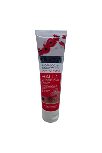 Exotic Moroccan Snow White Hand Cream - 100ml