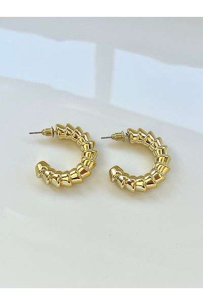Twinssis Accessories Croissant Model Semicircle Earrings