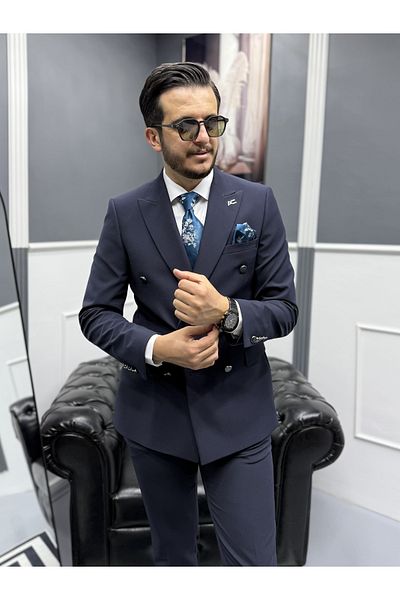 Avni Ceylan Milano Doppio Style Double Breasted Suit