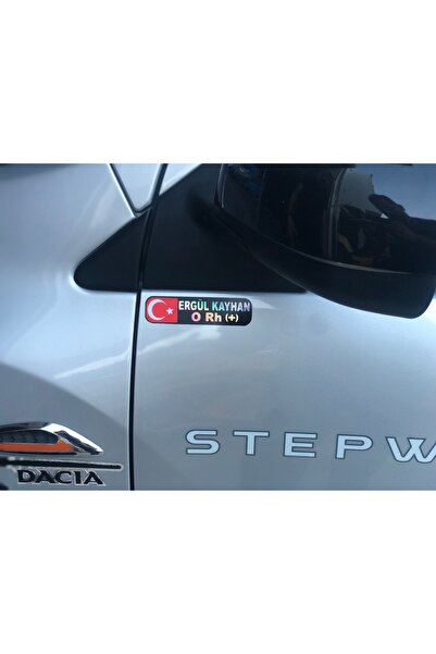 Kan grubu sticker hologramlı