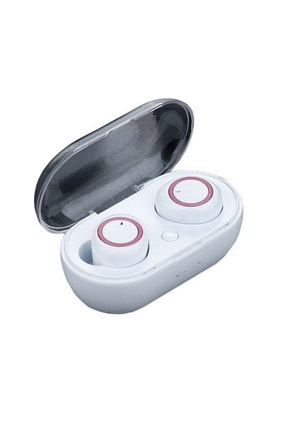 TECHSTAR ® TWS Earbud Wireless Bluetooth Headphones with BT 5.0 Technology White