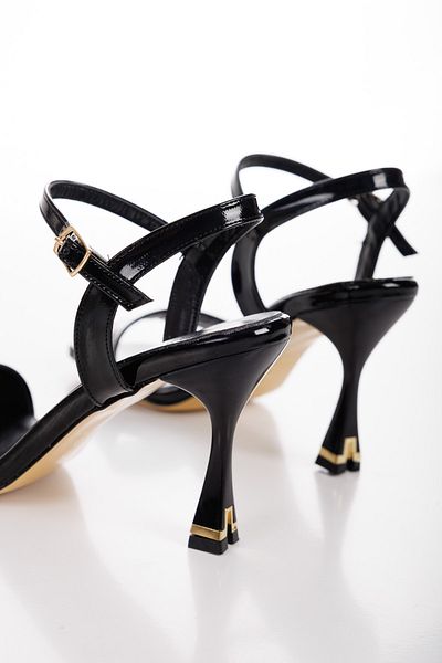 MFT AYAKKABI Women's Special Heeled Single Strap Stylish Shoes