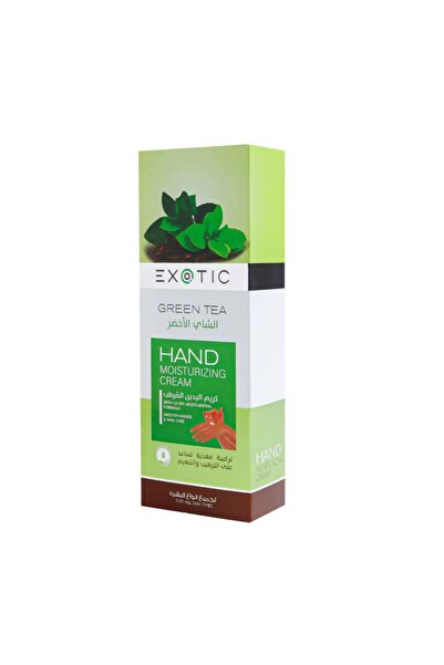 Exotic Moisturizing Hand Cream with Green Tea Extract - 100ml