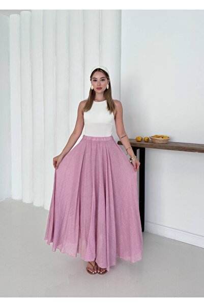 AL&SU BUTİK Γυναικεία φούστα με καμπάνα