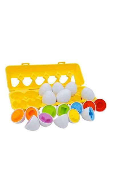 OEM Educational Puzzle in Egg Shape, 12 Pieces