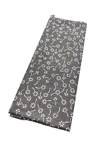 angel çanta aksesuar Angel Bag Accessory 120X50 cm Cotton Lining Fabric Gray Crispy Flower Pattern