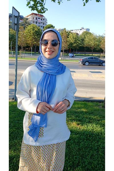 Nilbutik Combed Cotton Practical Shawl Scarf