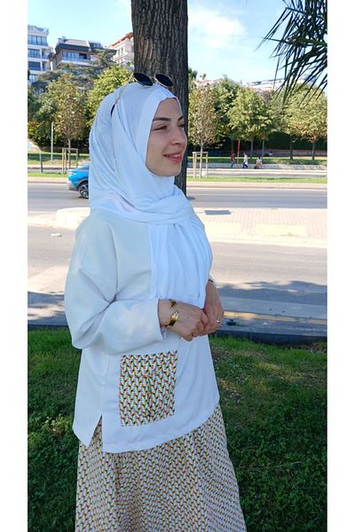 Nilbutik Combed Cotton Practical Shawl Scarf