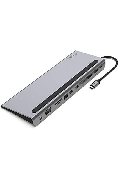 Belkin موزع USB C، قاعدة محول متعدد المنافذ 11 في 1