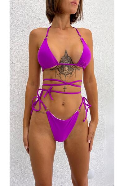 Bikini Mayokini Dünyası Era Nera Bikini - Mor