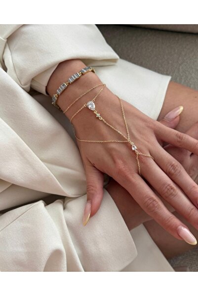 AychaAksesuar Çelik vip marka model zirkon taşlı modern tasarım şahmeran