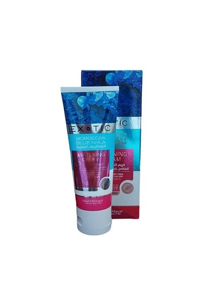 Exotic Complete Whitening Cream for All Skin Types with Moroccan Blue Nila Extract - 75 ml