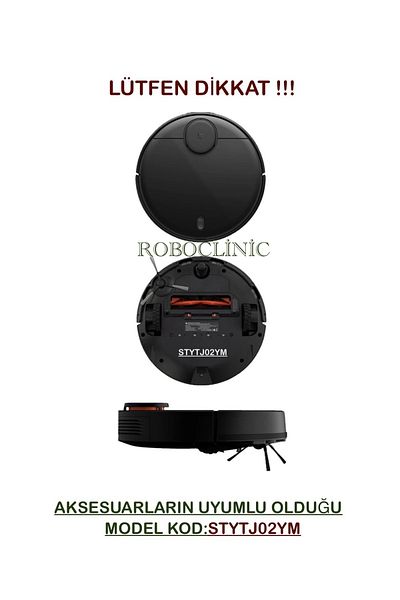 Roboclinic Xiaomi Mi Robot Vacuum Mop Pro Robot Vacuum Cleaner Compatible Brush, HEPA Filter, Mop Set - 8 Pieces