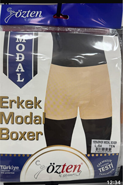 Özten 3 Pack Modal Skin Color Men's Boxers