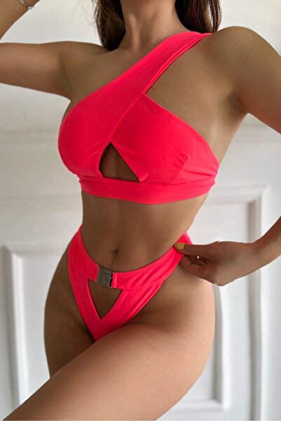 Bikini Mayokini Dünyası Ένα πολυτελές μπικίνι - Νέον ροζ