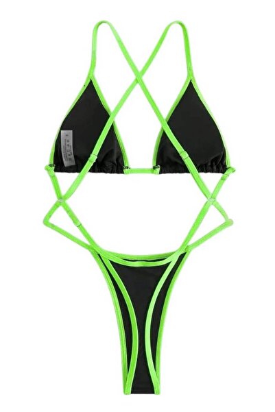 Bikini Mayokini Dünyası Olga Micro Mayokini - Black