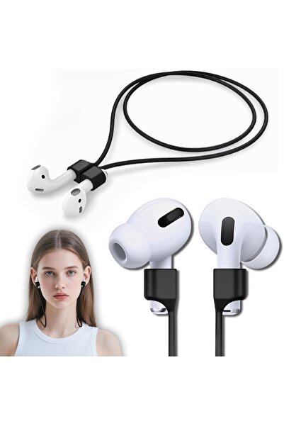 kılıfbenim AirPods 1 , 2 , 3 , 4 için Ultra Güçlü Manyetik Boyun Askısı Yumuş...