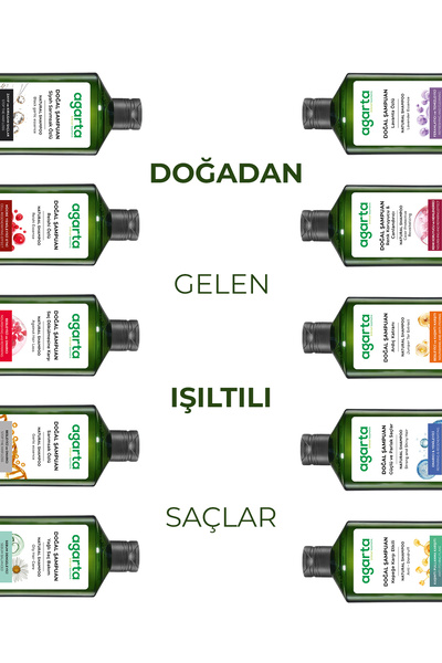 Agarta At Kuyruğu Bitkisi Özlü Keratin Içeren Dökülme Karşıtı Bakım Tuzsuz Şampuan 400 ml