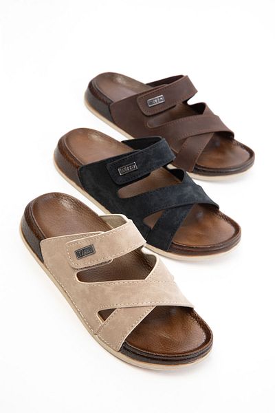 SOHO Beige Women's Slippers 20759