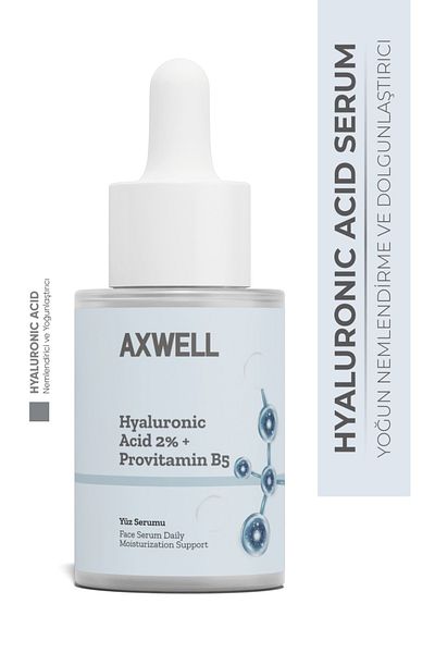AXWELL Hyaluronic Acid Peptide Serum |   Moisturizing Illuminator |   Caffeine Niacinamide |   All Skin Types