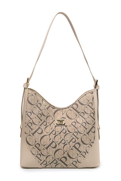Pierre Cardin Beige Women's Shoulder Bag 05Po25Y2512