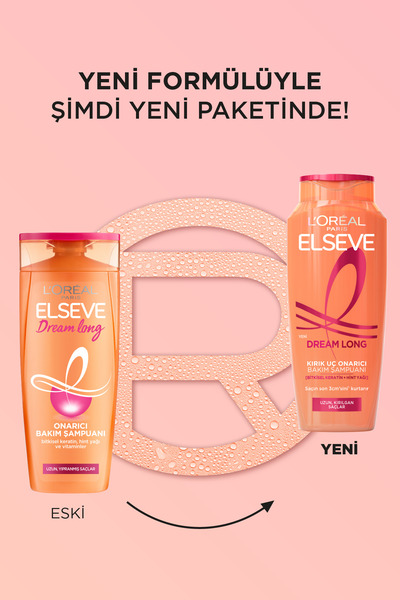 ELSEVE Dream Long Kırık Uç Onarıcı Bakım Şampuanı 300 ml
