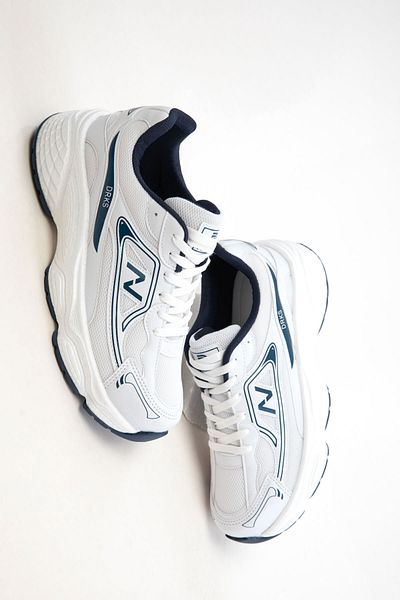 SOHO White-Navy Blue Women's Sneaker 20762