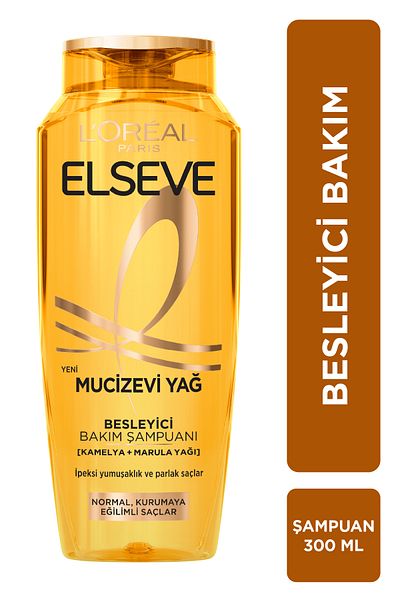 ELSEVE L'Oréal Paris Elseve 6 Sampon de ingrijire nutritiva cu ulei miraculos 360 ml