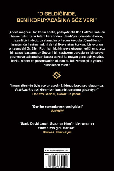 Pegasus Yayınları Psikiyatrist - Wulf Dorn