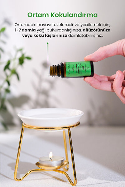 Bade Natural Biberiye Uçucu Yağı %100 Saf 10 ml
