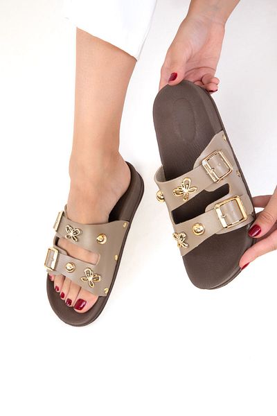SOHO Mink Women's Slippers 20757