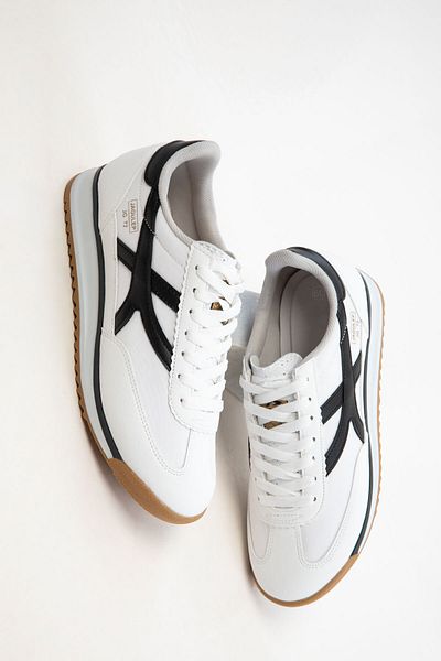 SOHO White-Black Women's Sneaker 20761