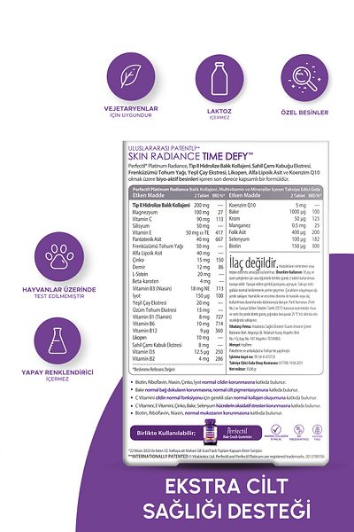 Perfectil Skin Health Package Containing Type 2 Fish Collagen