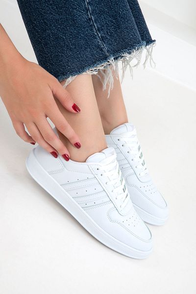 SOHO White Women's Sneaker 20772