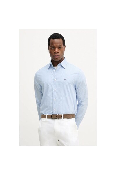 Tommy Hilfiger FLEX POPLIN MINI NYOMTATÁSÚ RF PÓLÓ