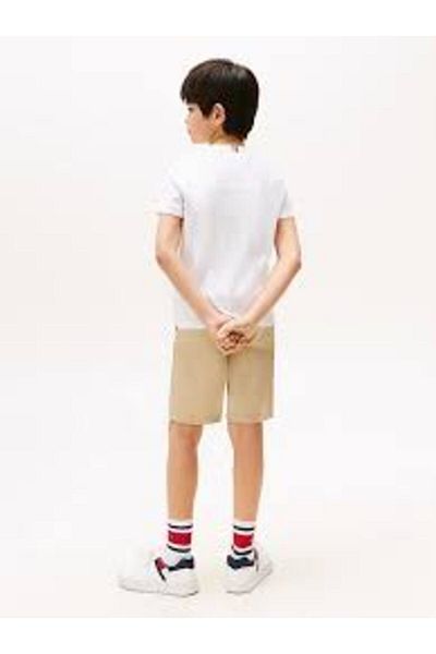 Tommy Hilfiger Zakrivené tričko HILFIGER s grafickým vzorom