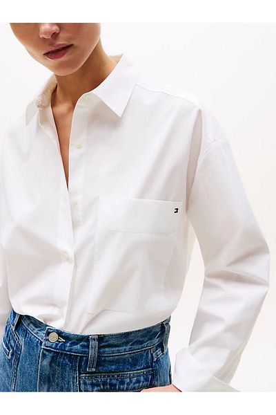 Tommy Hilfiger ЕСС ПОПЛІН НОВА ЛЕГКА СОРОЧКА