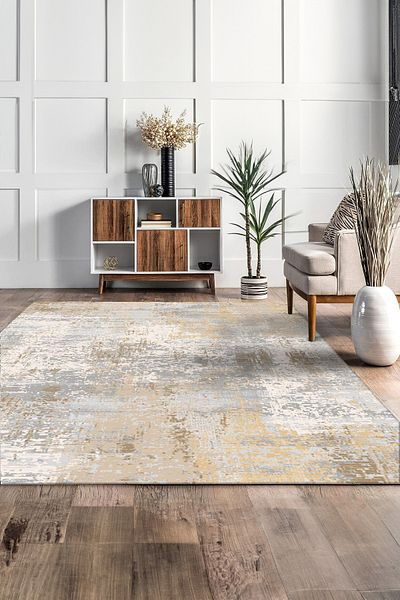 Faiend Digital Printed Washable Non-Slip Dot Base Living Room Carpet Kitchen Carpet Hallway Carpet Runner (4)