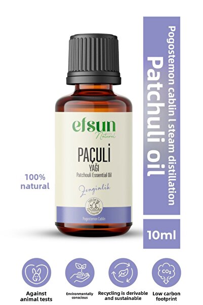 Efsun Natural Patchouli Essential Oil 100% Natural Pure 10 ml