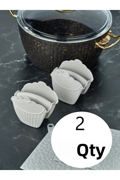 TAMU 2 Pieces Silicone Oven Gloves Thermal Insulated Microwave Oven Pot Tray ...