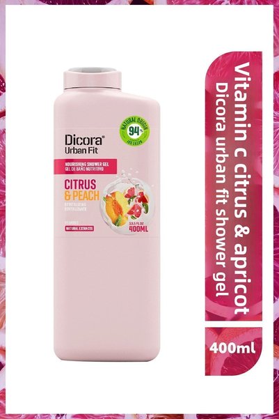 DICORA URBAN FIT Shower Gel Vitamin C Citrus & Apricot 400 ml8410262902103