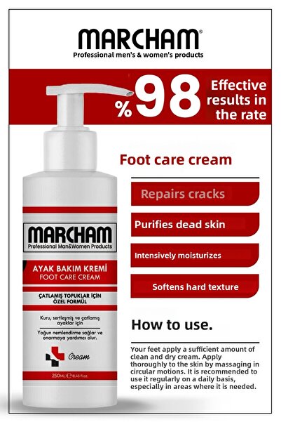 wellwich Marcham Foot Care Cream - Anti-Crack - Repairing