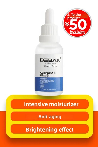 Bebak Pharma 8d Hyaluron Serum - Strengthening and Intensive Moisturizing, 30ml