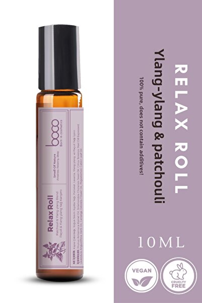 Boco Nature رول العلاج بالروائح، رول مزيج الزيوت العطرية، رول يلانغ، باتشولي، لافندر